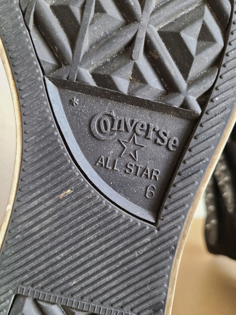 Black Studded High-Top Platform Converse - Picture 10 of 13